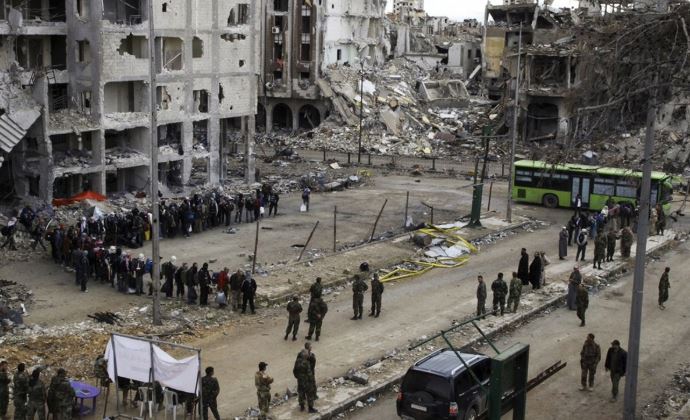 Thảm kịch của Homs - thành phố lớn thứ ba Syria - H9