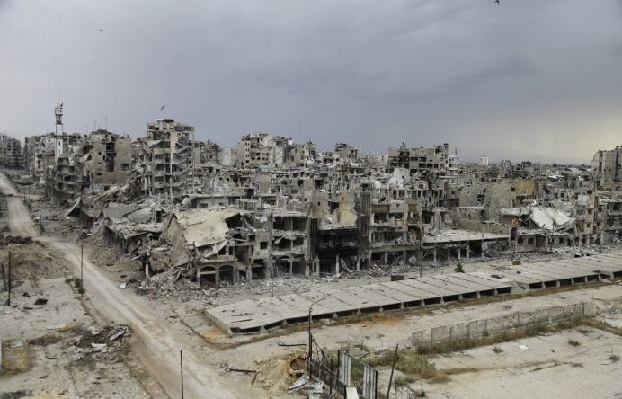 Thảm kịch của Homs - thành phố lớn thứ ba Syria - H1
