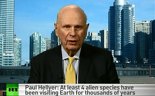 Paul Hellyer tin rằng sinh vật ngoài hành tinh từng ghé thăm Trái Đất từ hàng nghìn năm trước.