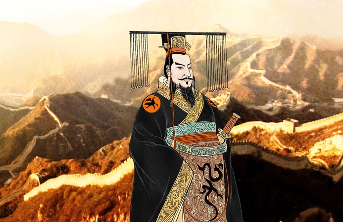 Tần Thủy Hoàng, vị Hoàng đế đầu tiên của đất nước Trung Hoa. (Ảnh: Epoch Times)