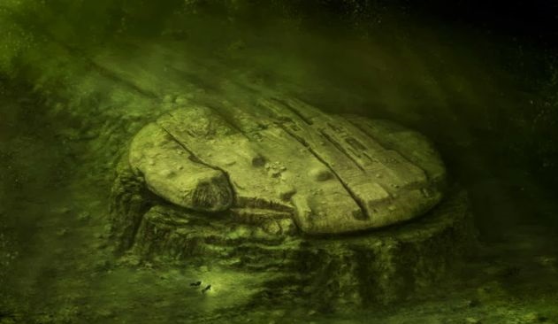 Vật thể nghi UFO tìm thấy dưới đáy biển Baltic năm 2011.
