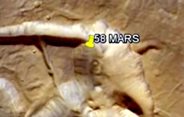 Hình ảnh số 58 trên bề mặt Sao Hỏa.