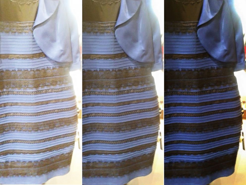 Chiếc váy từng gây tranh cãi đầu năm 2015.