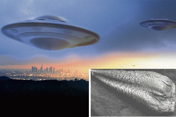 Vật thể lạ được phát hiện tại Mỹ nghi UFO. (Ảnh: Internet)