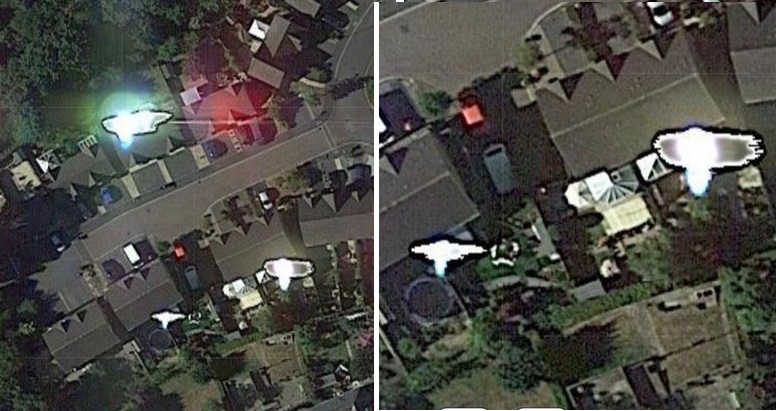9. Incredible Alien Abduction Captured By Satellite