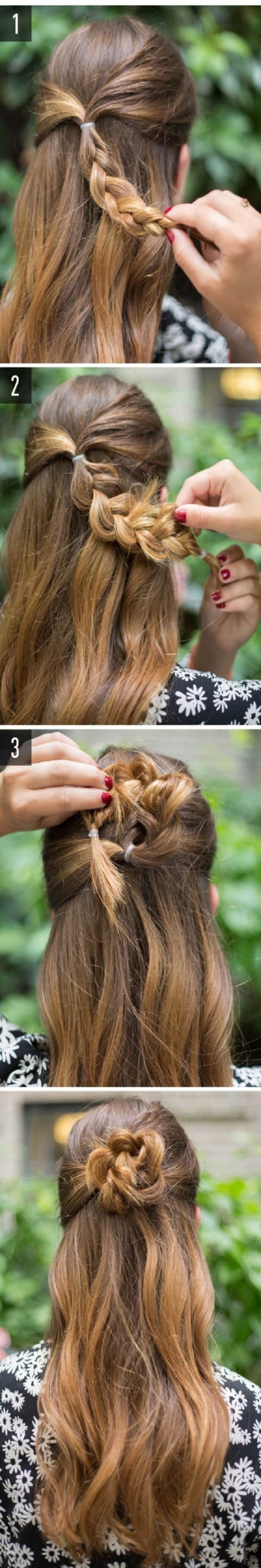 Cách làm những kiểu tóc đẹp, sang trọng nhanh nhất cho các nàng xuống phố (2)