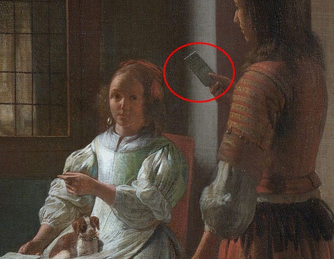 Tim Cook phát hiện "iPhone" trong bức tranh 350 tuổi.1
