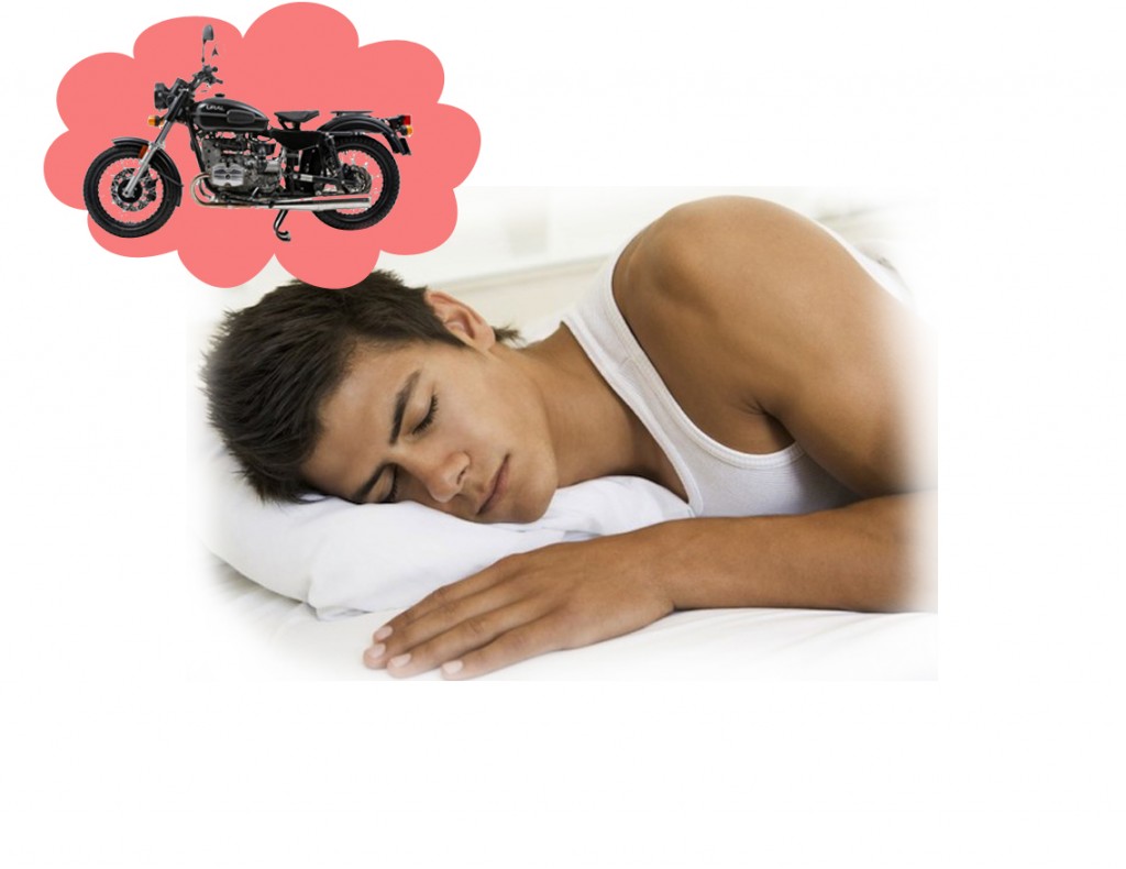 mơ mất xe máy