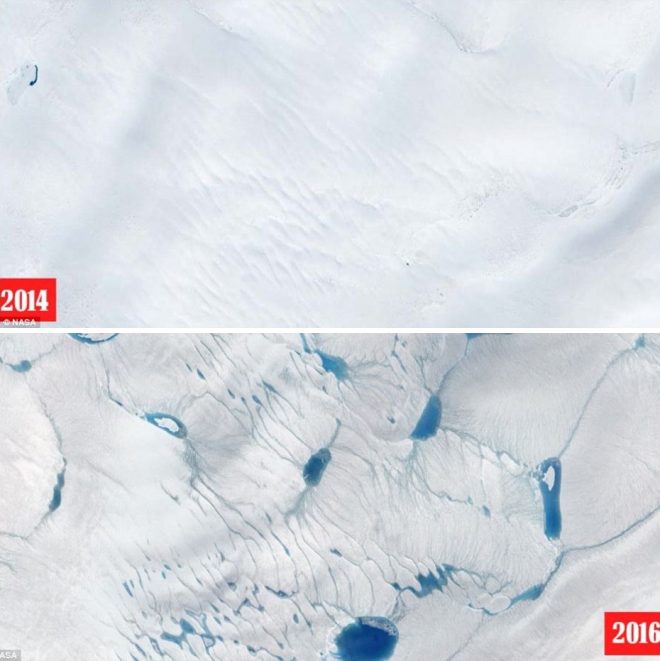 Loạt ảnh sốc của NASA cho thấy sự thay đổi mạnh mẽ của Trái Đất.3