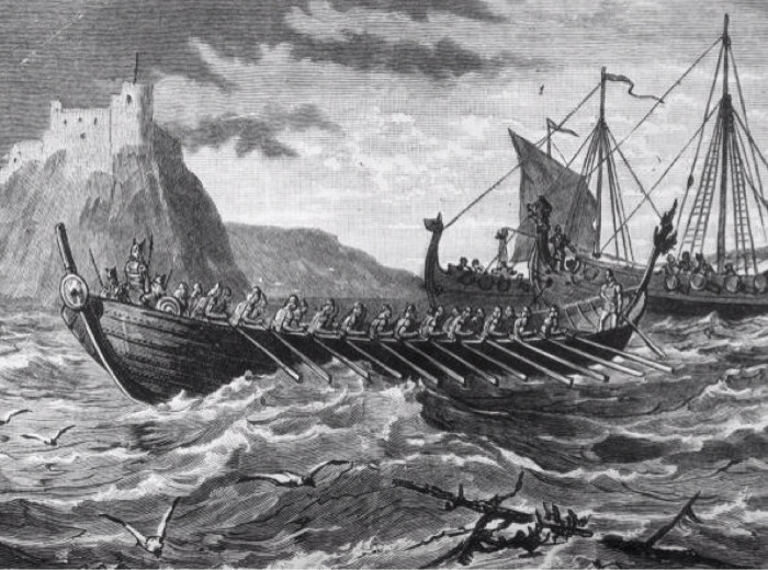 Người Viking là những thủy thủ rất giỏi nên có khả năng họ đã đến châu Mỹ trước Christopher Collumbus. (Nguồn: Tech Times).