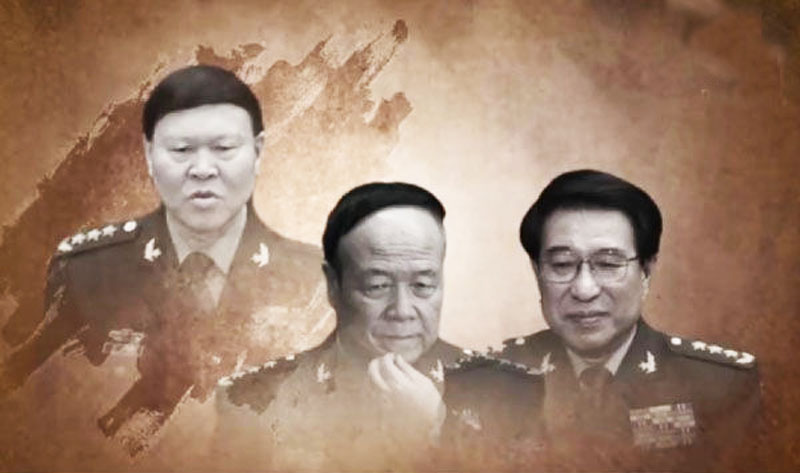 Thượng tướng Trương Dương, người có quan hệ mật thiết với 2 tham quan ngã ngựa Từ Tài Hậu và Quách Bá Hùng. (Ảnh: NTDTV)