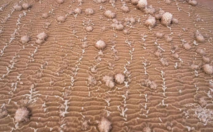 Kỳ thú "sa mạc hồng" bất ngờ xuất hiện tại Trung Quốc - H1