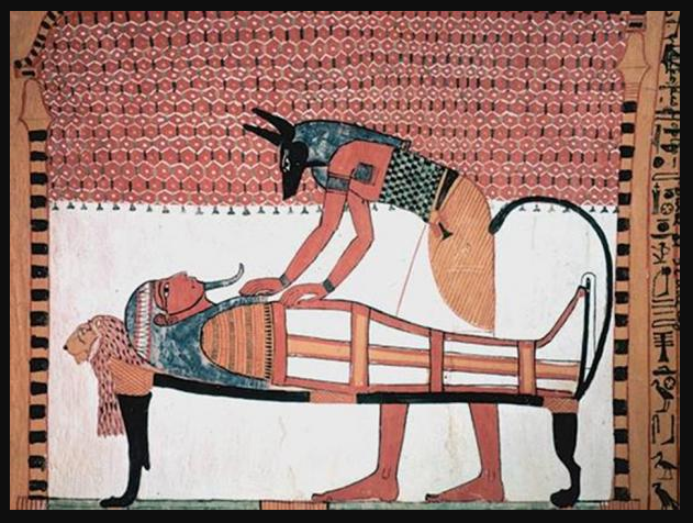 Anubis, vị thần Ai Cập cổ đại chôn xác người chết