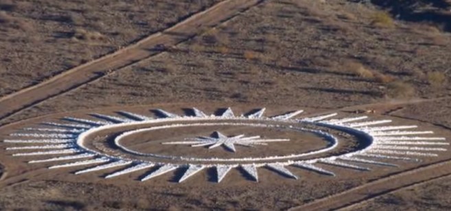 Bãi đáp UFO hình ngôi sao
