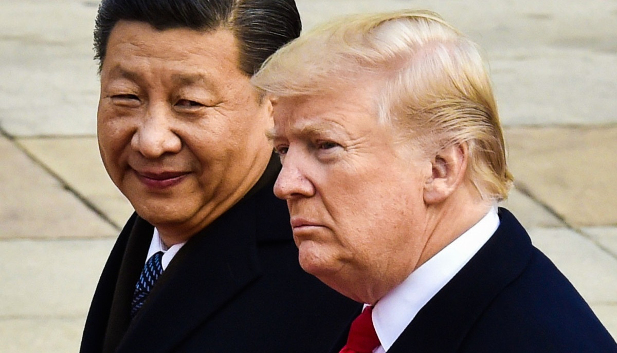 Tổng thống Mỹ Donald Trump và Lãnh đạo Trung Quốc Tập Cần Bình. 