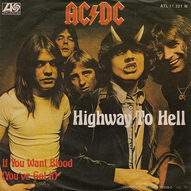 Ban nhạc Rock AC/DC thần tượng quỷ Satan.