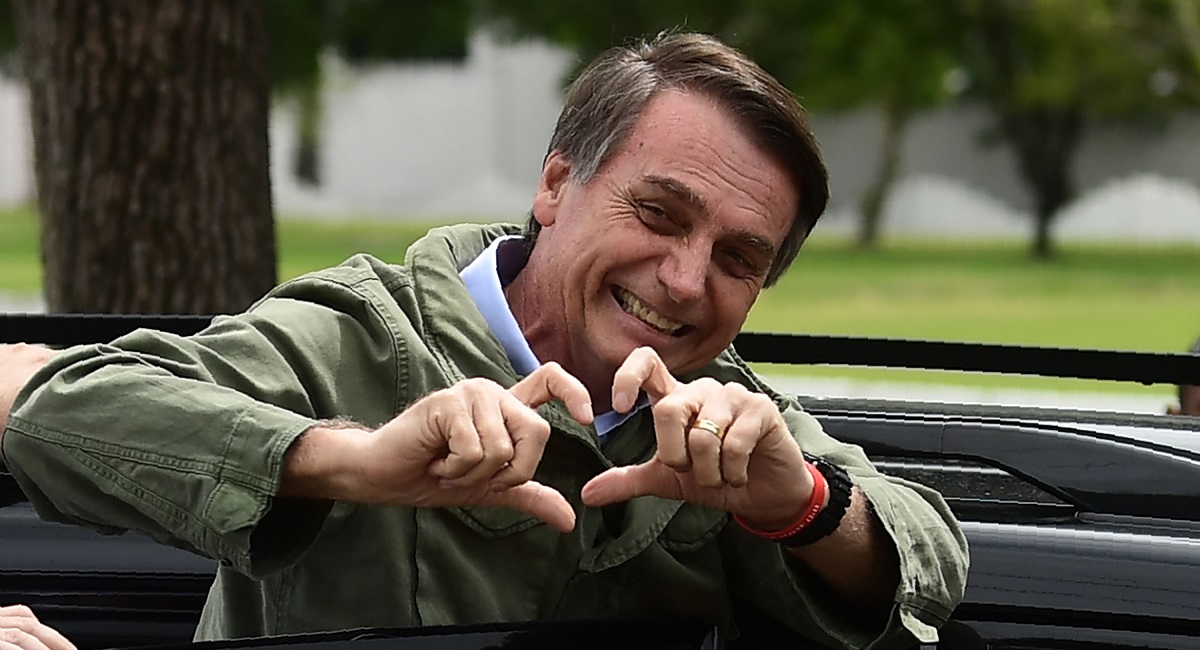 Tổng thống đắc cử của Brazil Jair Bolsonaro. 