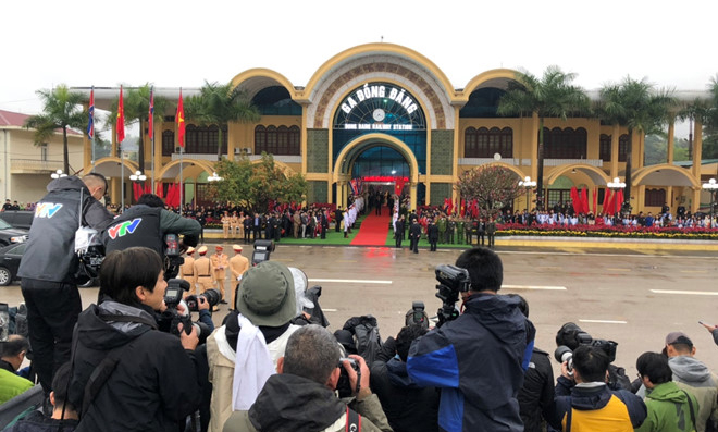 Tường thuật trực tiếp buổi lễ đón Kim Jong-un tại Lạng Sơn - H15