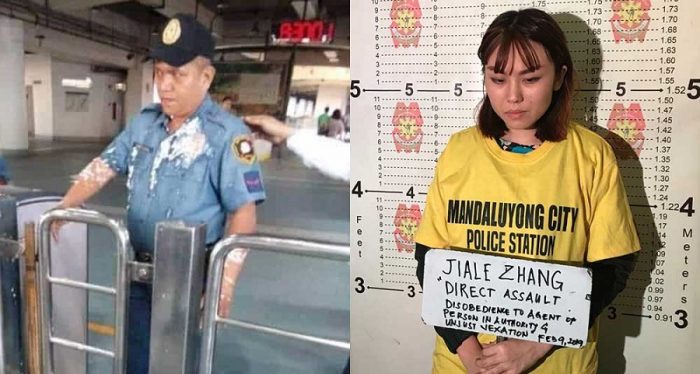 Philippines: Nữ sinh Trung Quốc tấn công cảnh sát bằng tào phớ. Ảnh 1