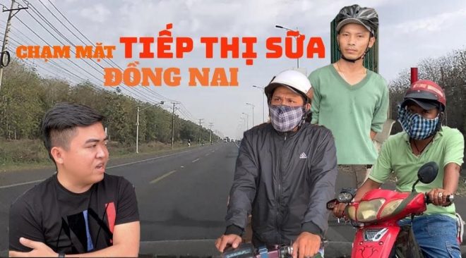 Nhóm "tiếp thị sữa" đang gây bão mạng là dân thường hay CSGT?1