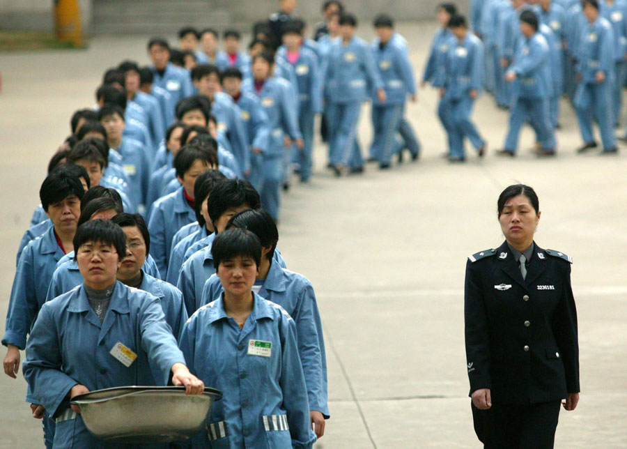 Hình ảnh tại trại lao động cưỡng bức Mã Tam Gia, Liêu Ninh, Trung Quốc. (Ảnh: Epoch Times) 
