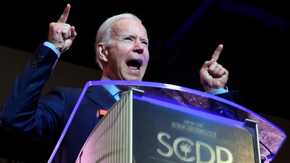 Cựu Phó Tổng thống Joe Biden diễn thuyết tại hội nghị của Đảng Dân chủ ở bang Nam Carolina, thứ 7, ngày 22/6/2019. Chủ đề chính của diễn đàn là phá thai