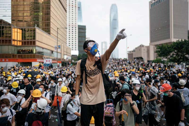 Biểu tình Hong Kong: Cuộc chiến Chính - Tà - ảnh 2