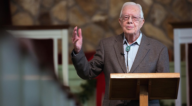 Cựu Tổng thống Mỹ Jimmy Carter nhờ đức tin mà trở nên vĩ đại