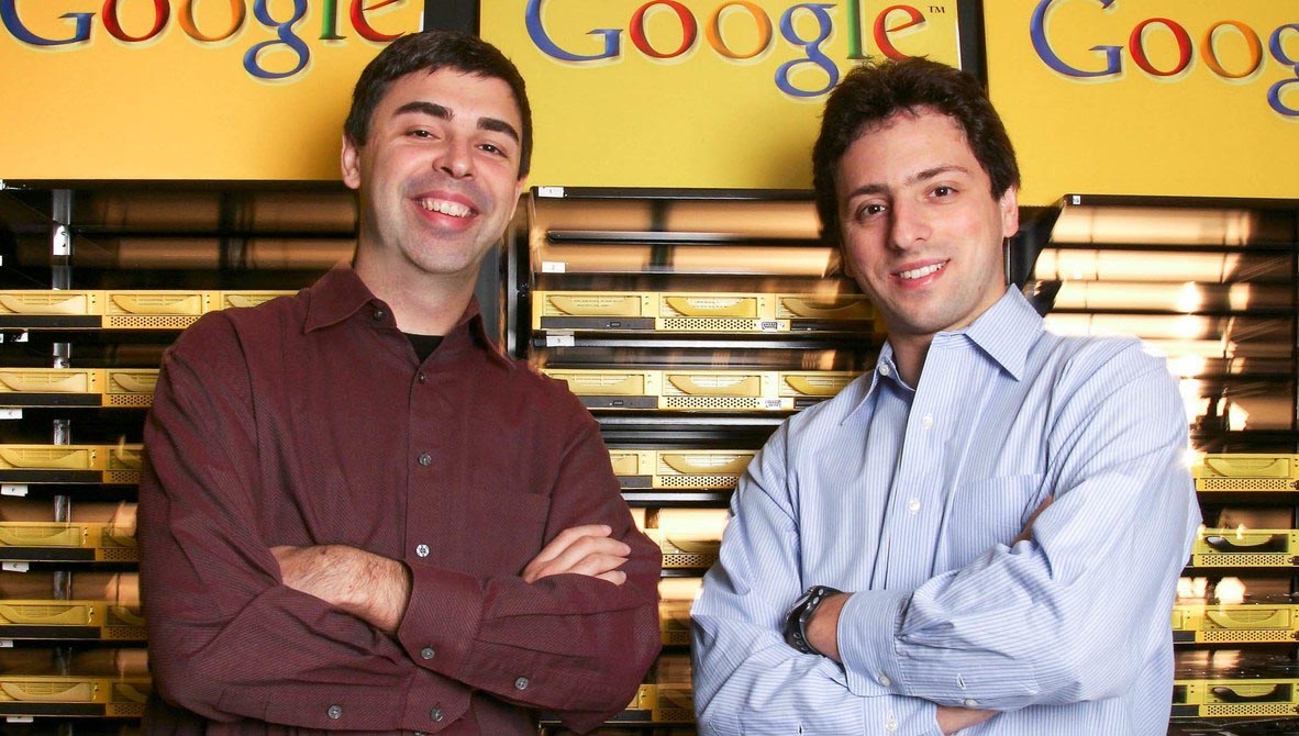 Hai nhà đồng sáng lập Google Sergey Brin và Larry Page từ chức tại Alphabet