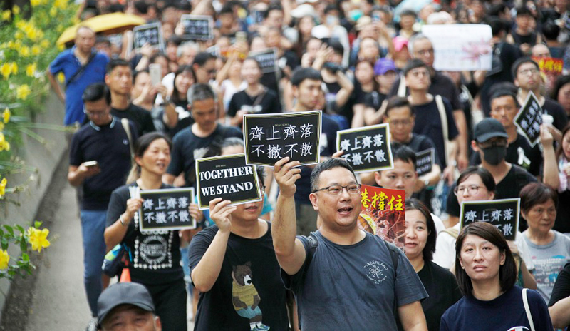 Dự luật Nhân quyền Hồng Kông như tên đã rời khỏi cây cung, bắt đầu phát huy tác dụng.