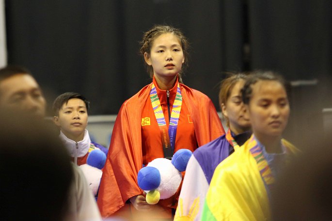 Nữ VĐV võ gậy Việt Nam bị bỏ đói vẫn giành 3 HCV SEA Games 30