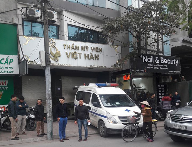 Phó trưởng công an tử vong tại thẩm mỹ viện Việt Hàn