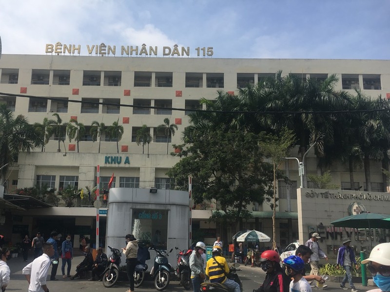 Bệnh viện 115 TP.HCM. (Ảnh qua vtv)