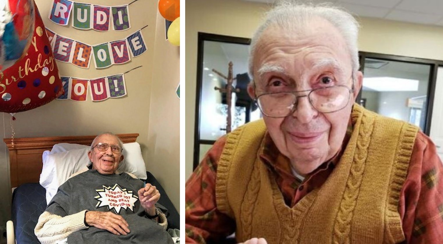 Cụ ông 107 tuổi sống sót kỳ diệu qua dịch cúm Tây Ban Nha, 1 cơn đột quỵ và virus Vũ Hán 