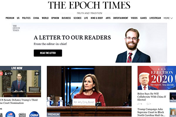 Epoch Times là một trong những kênh truyền thông uy tín dám "nói lên sự thật" bao nhiêu năm qua, gainhf được sự tín nhiệm của độc giả tại Mỹ và trên thế giới