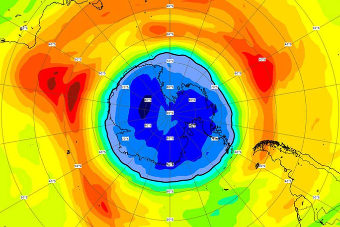  lỗ thủng tầng ozone 