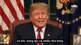 Bài phát biểu của TT Trump trước toàn thể người dân Mỹ từ Nhà Trắng ngày 8/1/2019